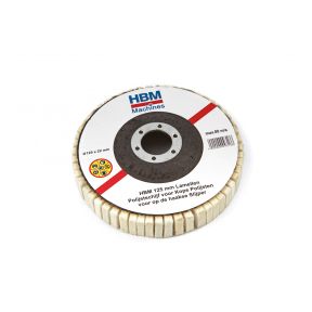 Lamelni disk za poliranje od filca 125 mm